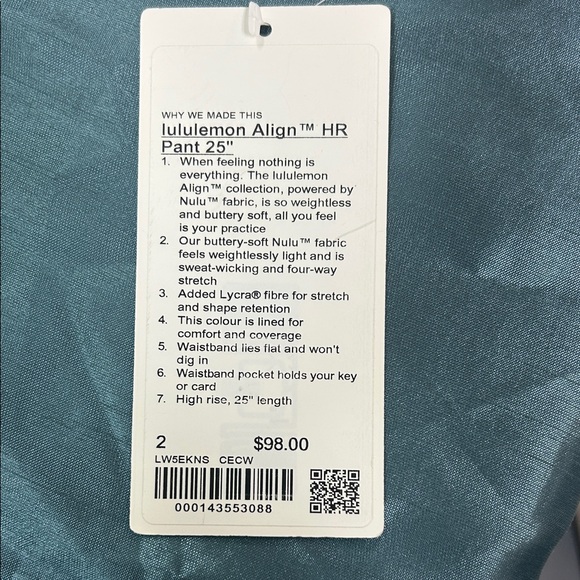 lululemon athletica Leopard Print Leggings - Picture 2 of 2